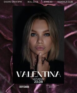 DJ Valentina @Mandala Aug 23 organized by Kyme