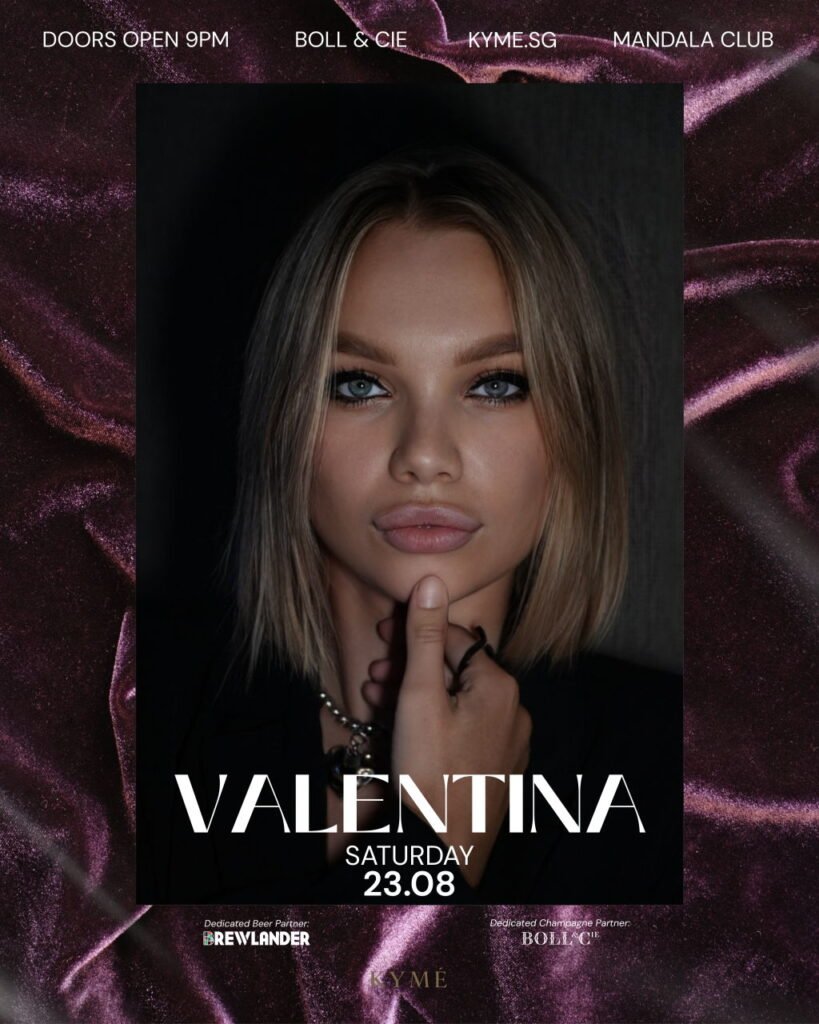 DJ Valentina @Mandala Aug 23 organized by Kyme